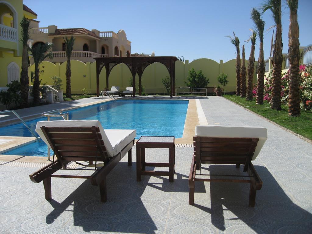 Villa Shahrazad Hurghada Bagian luar foto